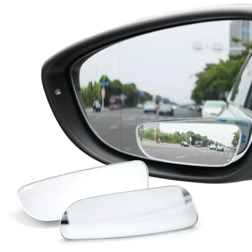 Blind Spot Mirror 2 Pack, Convex Mirror Car Blind Spot Car Mirror Blindspot Mirror for Car, Side Mirror Blindspot Rearview Mirror Accessories Car Accessories (3.66"x1.30")