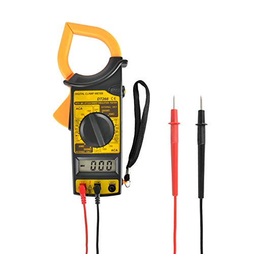 Digital Clamp Meter Multimeter AC/DC Voltmeter Current Resistance Electrical Tester