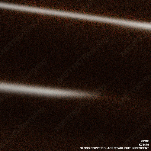 KPMF K75479 Gloss Copper Black Starlight 1ft x 1ft (1 sq/ft) Vinyl Car Wrap Film