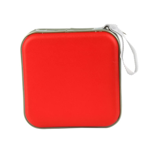 Storage Box Cd Storage Case 40 Disc Media Holder Portable Cd Wallet Sleeve Case Cd Package Cd/Dvd Storage Box Blue