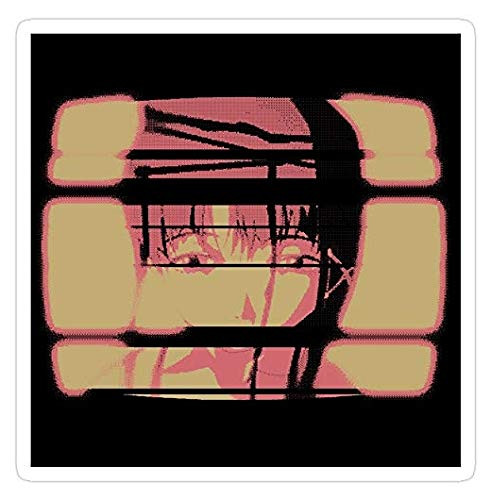 Serial Experiment Lain Distortion, Serial Experiments Lain Decal Sticker - Sticker Graphic - Auto, Wall, Laptop, Cell, Truck Sticker for Windows, Cars, Trucks