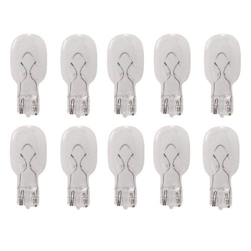 EAGLEGGO Landscape Light Bulbs, Low Voltage Light Bulbs, Incandescent Bulbs, 12 Volt Light Bulb 11W - T5 Wedge Bulbs for Malibu Style Lights, Garden Light Bulbs, Deck Light Bulbs, Yard Bulbs - 10 Pack