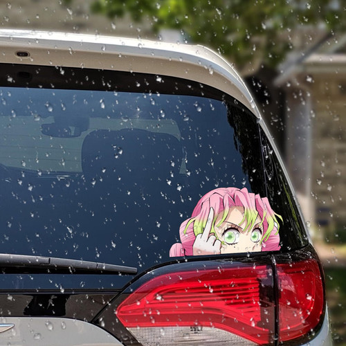 3D Motion Anime Manga Stickers - Hunter Alluka Hxh Weeb Anime Manga Cheap X Sticker for Cars, Laptop, Skateboard, Wall - for Teens and Anime Fans