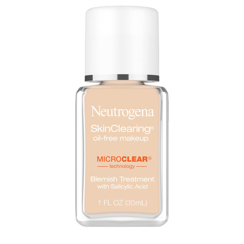 Neutrogena SkinClearing Oil-Free Acne and Blemish Fighting Liquid Foundation with Salicylic Acid Acne Medicine, Shine Controlling, for Acne Prone Skin, 30 Buff, 1 fl. oz Neutrogena SkinClearing Oil-Free Acne and Blemish Fighting Liquid Foundation with Salicylic Acid Acne Medicine, Shine Controlling, for Acne Prone Skin, 30 Buff, 1 fl. oz