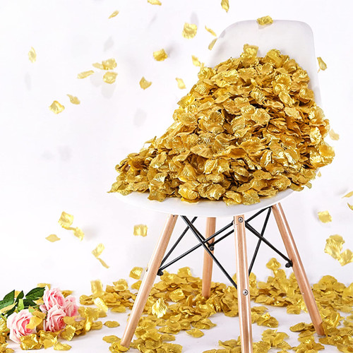 IXIGER Rose Petals,1000 Pcs Artificial Rose Petals,Gold Rose Petals,Artificial Silk Rose Petals Unscented Non-Woven Flower Petals for Wedding Propose Romantic Party Event Decoration(Gold) IXIGER Rose Petals,1000 Pcs Artificial Rose Petals,Gold Rose Petals,Artificial Silk Rose Petals Unscented Non-Woven Flower Petals for Wedding Propose Romantic Party Event Decoration(Gold)