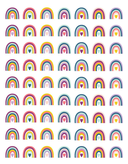 Teacher Created Resources Oh Happy Day Rainbows Mini Stickers, Pack of 378