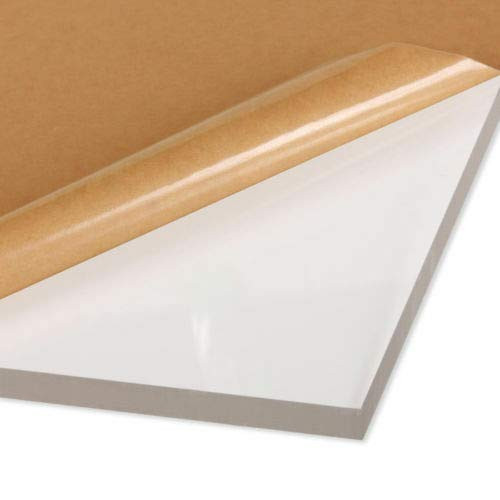 Clear Acrylic Plexiglass Sheet - 1/8" Thick Cast - 6" x 12"