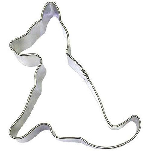 Foose German Shepherd Cookie Cutter 3.5 Inch Animals Handmade in USA Tin Plated Steel Foose German Shepherd Cookie Cutter 3.5 Inch Animals Handmade in USA Tin Plated Steel