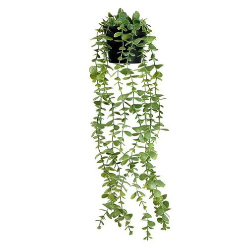 BUJIATANG Artificial Plants and Greenery Artificial Hanging Plants Indoor Outdoor in Pot Fake Potted Plants Plastic Faux Plant for Wall Decor Eucalyptus 56Cm BUJIATANG Artificial Plants and Greenery Artificial Hanging Plants Indoor Outdoor in Pot Fake Potted Plants Plastic Faux Plant for Wall Decor Eucalyptus 56Cm
