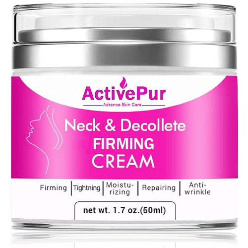 ActivePur, Eye Circles Face Neck Firming Cream Wrinkle Cream Anti-Aging Tightening Lifting Repairing - Collagen & Retinol Skin Firming ace, Eye Circles and Neck Cream for Women (1.7 Oz.)