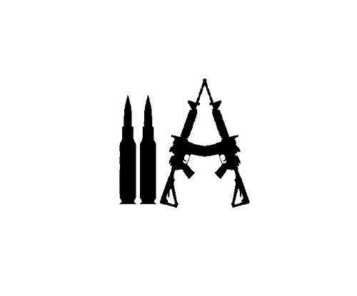 Legacy Innovations LLI 2nd Amendment Bullet AR15 Guns | Decal Vinyl Sticker | Cars Trucks Vans Walls Laptop | Black | 5.5 x 5.5 in | LLI1572 Legacy Innovations LLI 2nd Amendment Bullet AR15 Guns | Decal Vinyl Sticker | Cars Trucks Vans Walls Laptop | Black | 5.5 x 5.5 in | LLI1572