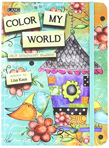 The LANG Companies Color My World 2019 Classic Engagement Planner (19991017013)