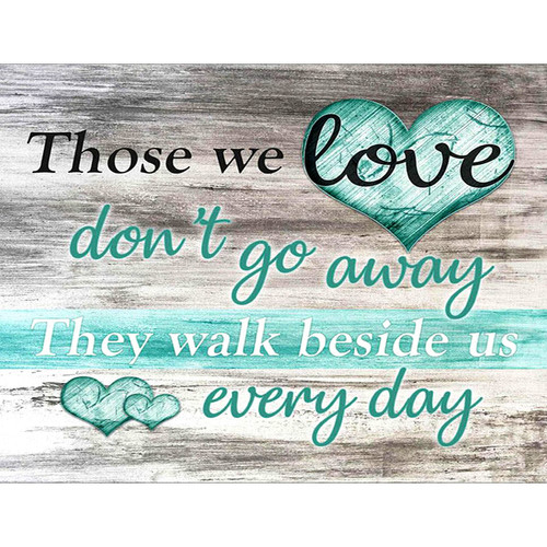 UPINS DIY 5d Love Diamond Art Painting Kit for Adults, Love Theme Round Full Drill Craft Diamond Dots Dotz Painting Canvas Supply for Home Wall Decor, 16X12in