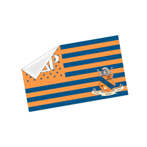 Kappa Delta Rho Licensed Decal Sticker 3x5 inches Laptop Decor (Kappa Delta Rho #1)