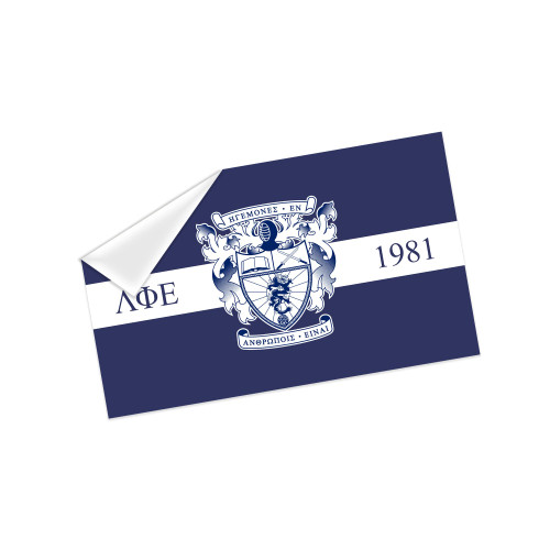 Lambda Phi Epsilon Licensed Decal Sticker 3x5 inches Laptop Decor (Lambda Phi Epsilon #3) Lambda Phi Epsilon Licensed Decal Sticker 3x5 inches Laptop Decor (Lambda Phi Epsilon #3)