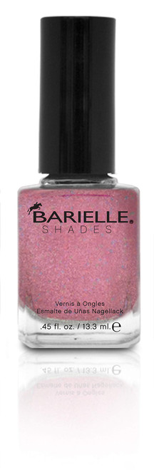 BARIELLE Pink Diamond Nail Polish - Pink Glitter.45 Ounce