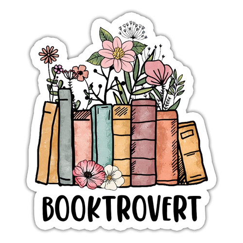314PI (3pcs) BookTrovert Sticker, Water Assistant Die-Cut Vinyl Sticker for Laptop, Phone, Water Bottles, Kindle Stickers, Reading Stickers, Book Stickers, Bookish Stickers, Booktok Stickers (Size 2") 314PI (3pcs) BookTrovert Sticker, Water Assistant Die-Cut Vinyl Sticker for Laptop, Phone, Water Bottles, Kindle Stickers, Reading Stickers, Book Stickers, Bookish Stickers, Booktok Stickers (Size 2")