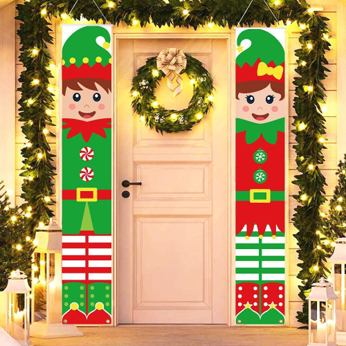 Elf Christmas Door Decorations Christmas Banner Christmas Porch Sign Hanging Banner for Xmas Holiday Party Decor Christmas Outdoor Indoor Yard Home Garage Wall Decorations Elf Christmas Door Decorations Christmas Banner Christmas Porch Sign Hanging Banner for Xmas Holiday Party Decor Christmas Outdoor Indoor Yard Home Garage Wall Decorations