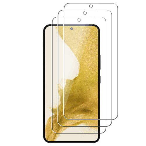 UZWZW 3 Pack For Samsung Galaxy S22 5G (6.1") Tempered Glass Screen Protector, 9H Hardness, Anti Scratch, HD Clear UZWZW 3 Pack For Samsung Galaxy S22 5G (6.1") Tempered Glass Screen Protector, 9H Hardness, Anti Scratch, HD Clear