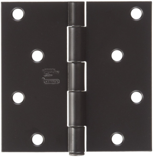 NATIONAL MFG/SPECTRUM BRANDS HHI, 4-Inch, Oil Bronze National/Spectrum Brands HHI N830-204 Door Hinge