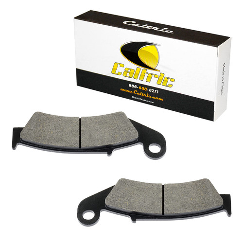 Caltric Front Brake Pads Compatible with Kawasaki Kx250 Kx-250 Kx 250 1997-2002