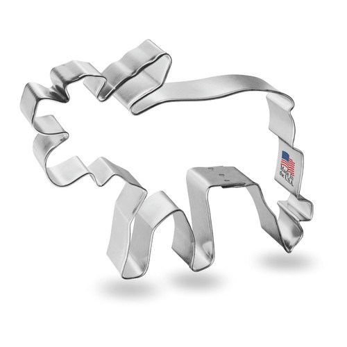 Foose Moose Cookie Cutter Animals Handmade in USA Tin Plated Steel Foose Moose Cookie Cutter Animals Handmade in USA Tin Plated Steel