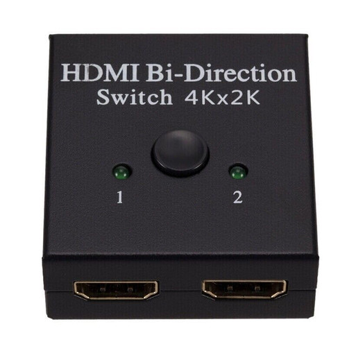 HDMI Bi-Directional Splitter Switch 2 Input 1 Output Or 1 in to 2 Out HDTV PC