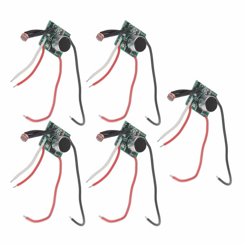 5Pcs DC 3V?30V Sound Control Switch Module Solar Light Sensor Module Circuit Board