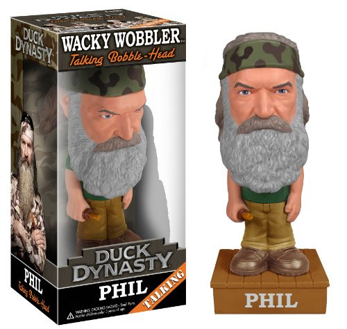 Funko Duck Dynasty Phil Robertson Talking Wacky Wobbler Funko Duck Dynasty Phil Robertson Talking Wacky Wobbler