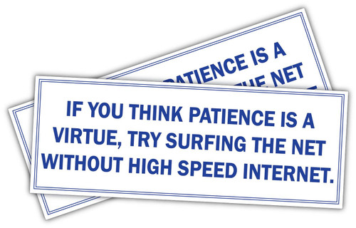 (x2) If You Think Patience is a Virtue | Funny Sticker Decal, Humor Sticker for Cars, Trucks, Hard Hats, toolboxes, Luggage (x2) If You Think Patience is a Virtue | Funny Sticker Decal, Humor Sticker for Cars, Trucks, Hard Hats, toolboxes, Luggage