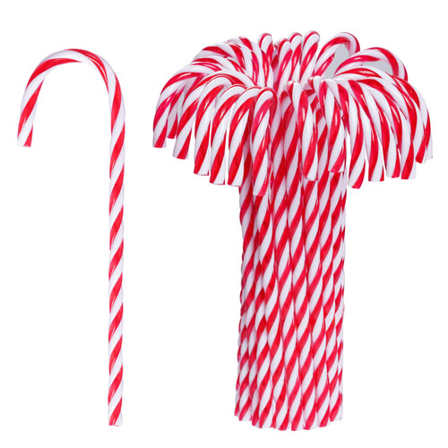 Jmkcoz 30 Pcs Christmas Candy Cane Ornament Plastic Christmas Tree Hanging Decoration Twisted Crutch Candy Canes for Xmas Thanksgiving Gift Home Indoor Outdoor Party Favor (Red and White) Jmkcoz 30 Pcs Christmas Candy Cane Ornament Plastic Christmas Tree Hanging Decoration Twisted Crutch Candy Canes for Xmas Thanksgiving Gift Home Indoor Outdoor Party Favor (Red and White)