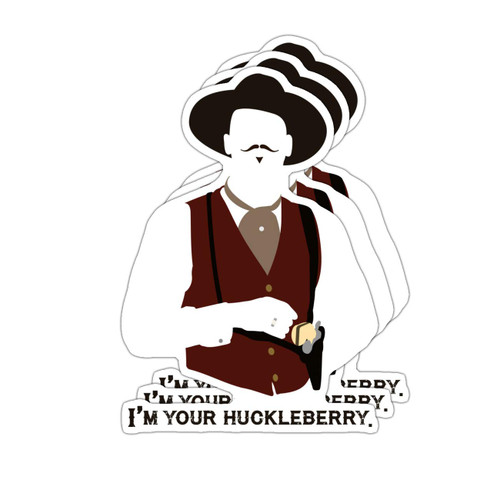 3 PCs Stickers Tombstone: That's Just My Game, doc Holliday Sticker for Laptop, Phone, Cars, Vinyl Funny Stickers Decal for Laptops, Guitar, Fridge