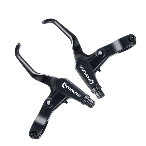 Xiaokeis 1 Pair Bicycle Brake Levers Aluminum Alloy Bicycle Brake Handle Left Right Hand Brake Levers for Most Bicycle, Mountain Bike, Road Bike, Folding Bike, Cycling(Black) Xiaokeis 1 Pair Bicycle Brake Levers Aluminum Alloy Bicycle Brake Handle Left Right Hand Brake Levers for Most Bicycle, Mountain Bike, Road Bike, Folding Bike, Cycling(Black)
