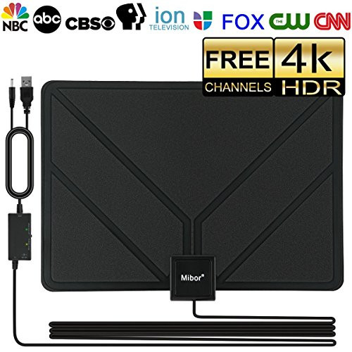 TV Antenna HD Digital,Skywire TV Antenna Amplified 60-80 Mile Range Support 4K 1080p for Indoor Digital HDTV Amplifier Signal Booster -16.4ft Coax Cable/Power Adapter TV Antenna HD Digital,Skywire TV Antenna Amplified 60-80 Mile Range Support 4K 1080p for Indoor Digital HDTV Amplifier Signal Booster -16.4ft Coax Cable/Power Adapter