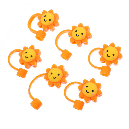 6pcs Straw Covers Cap, Silicone Straw Tips Covers, Reusable Silicone Straw Covers For Reusable Straws, Anti Wrinkle Drinking Straw Dispensers 6pcs Straw Covers Cap, Silicone Straw Tips Covers, Reusable Silicone Straw Covers For Reusable Straws, Anti Wrinkle Drinking Straw Dispensers