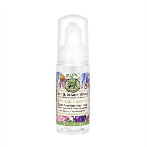 Michel Design Works Travel Foaming Hand Soap, Deborah's Garden