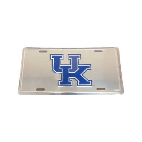 Kentucky Wildcats Chrome LICENSE PLATES Plate Tag Tags auto vehicle car front