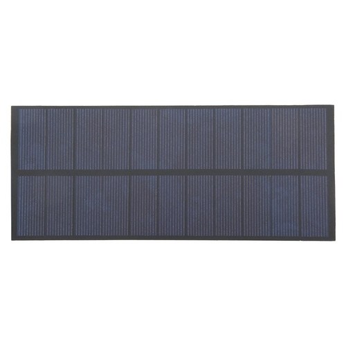 Solar Battery Charger,plplaaoo Solar Panel, Portable Solar Panel, Solar Battery Maintainer, Solar Charger Panel Outdoor Emergency Portable Solar Cell Panel for Courtyard Light (2.2W 5.5V)