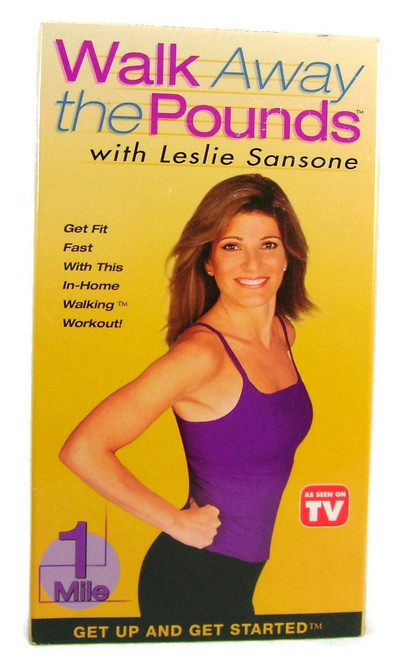 WALK AWAY THE POUNDS with Leslie Sansone - Get Up & Get Started [VHS]