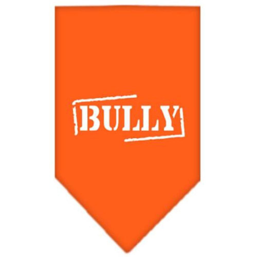 Mirage Pet Products Bully Screen Print Bandana for Pets, Small, Orange