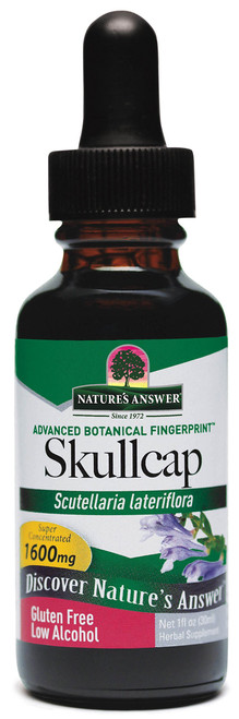 Nature's Answer Skullcap Herb with Organic Alcohol, 1-Fluid Ounce