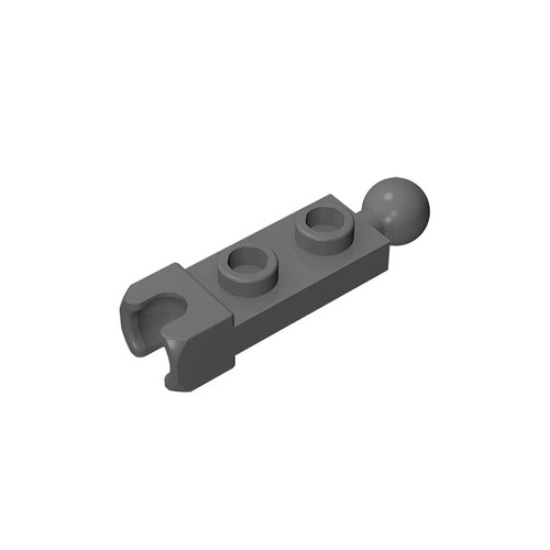 Eske Kouri Gobricks GDS-904 Compatible with Lego 14419 All Major Brick Brands Toys Building Blocks Technical Parts Assembles DIY (199 Dark Bluish Gray(072),30 PCS)
