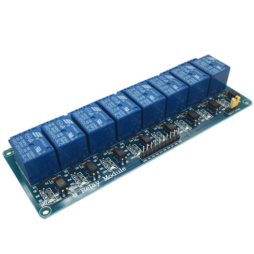 SuziePi DC 5V 8 Channel Relay Module Compatible with Arduino R3 MEGA Raspberry Pi with Optocoupler High/Low Level Trigger Expansion Board