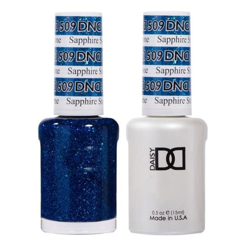 LIKO DND Nail Polish, Nail Gel,Sapphire Stone, Looks Classy On Your Nails, Suitable for All Seasons, No Wipe Nail Gel Polish, Pack of 1, DND 509
