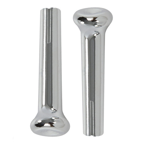 Fit for 1971-1988 GM Chevy Cars IN6728Z & Trucks Chrome Plastic Door Lock Knobs Pair