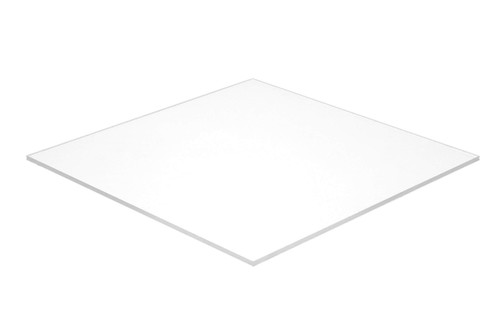 Falken Design Acrylic Plexiglass Sheet, White Opaque (3015), 12" x 12" x 1/8"