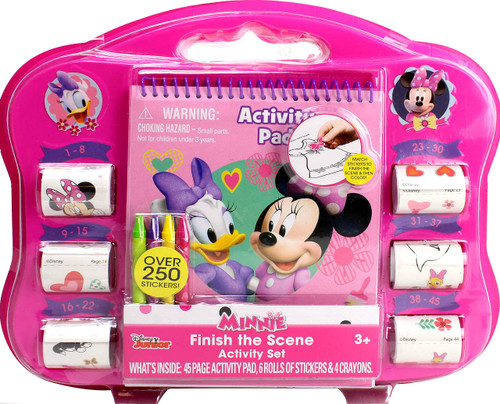 Tara Toy Minnie Finish The Sticker Scene Activity