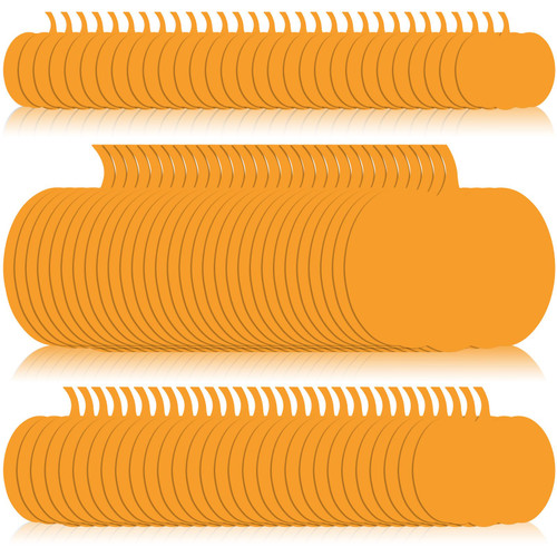 90 Pcs Pumpkin Bulletin Board Decorations Cutouts Orange Pumpkin Classroom Home Accents Halloween Thanksgiving Fall Autumn Pumpkins Cutouts Bulletin Board Accents with Glue Point Dots