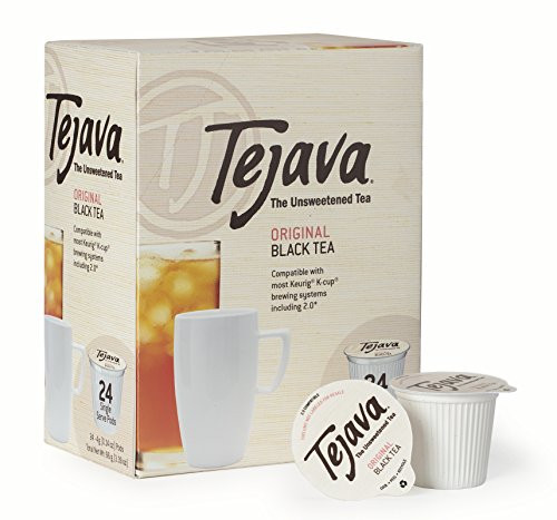Tejava Original Tea Pods, Unsweetened Black Tea, 24 Count