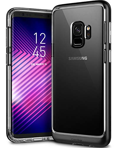 Caseology [Skyfall Series] Galaxy S9 Case - [Clear Back/Premium Finish] - Black